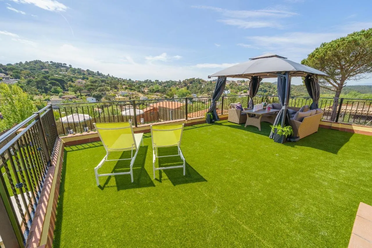 Villa Denis Lux, Gran Zona Exterior Con Piscina Lloret de Mar Španělsko