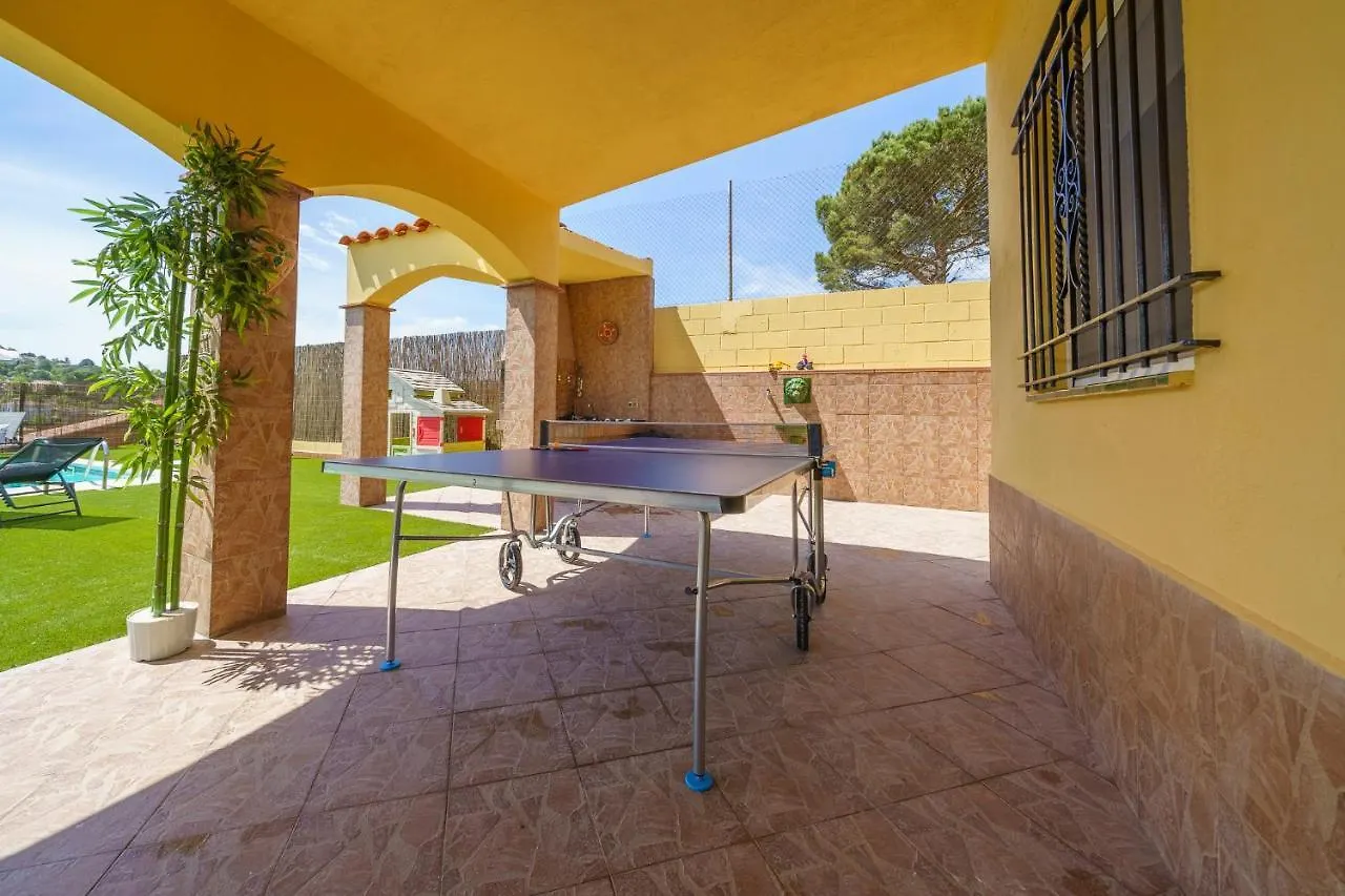 Villa Denis Lux, Gran Zona Exterior Con Piscina Λορέτ Ντε Μαρ