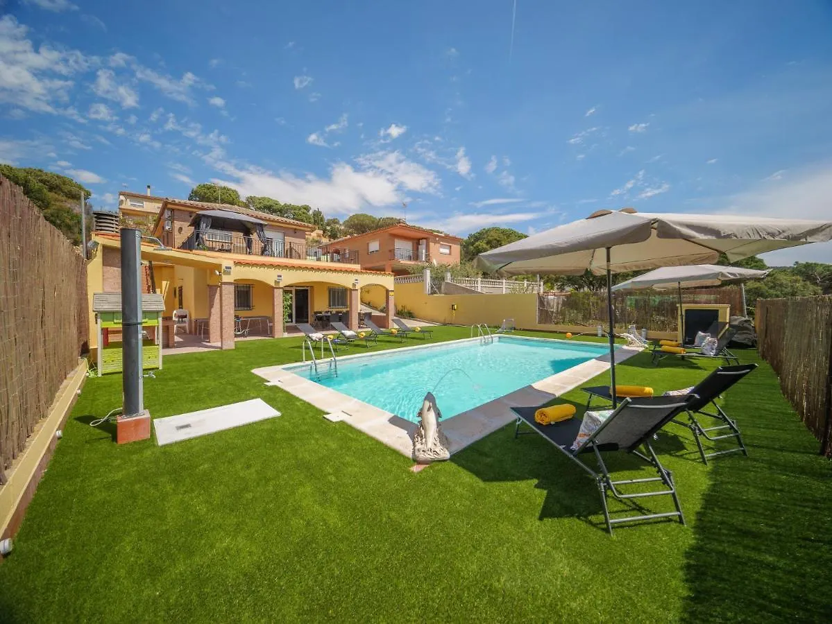 Villa Denis Lux, Gran Zona Exterior Con Piscina Lloret de Mar